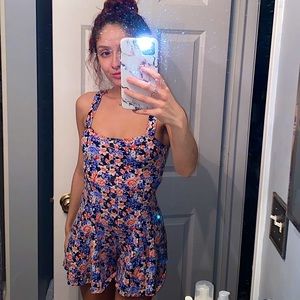 Floral romper from forever 21.